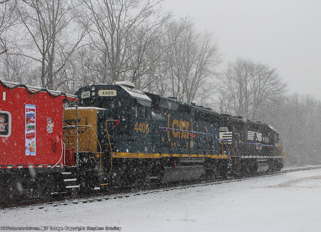 Browns Yard Santa Train